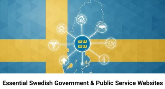 Essential Swedish Government & Public Service Websites – Navigating public services in Sweden?