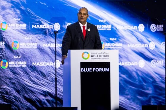 President Herminie Calls for Integrated Global Action on Water and Ocean Resilience at Blue Forum, Abu Dhabi Sustainability Week 2026